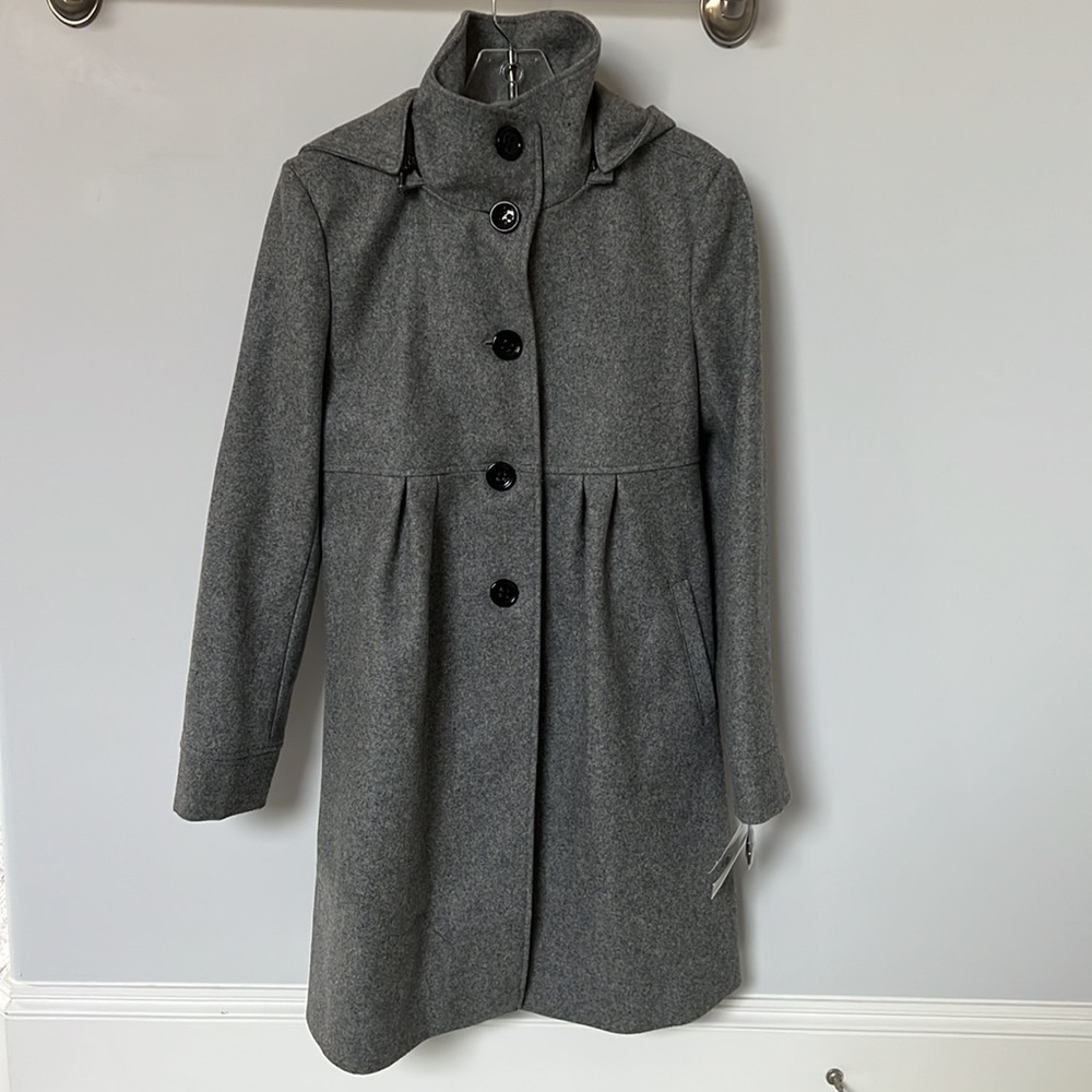 NWT DKNY gray coat - Picture 4 of 9